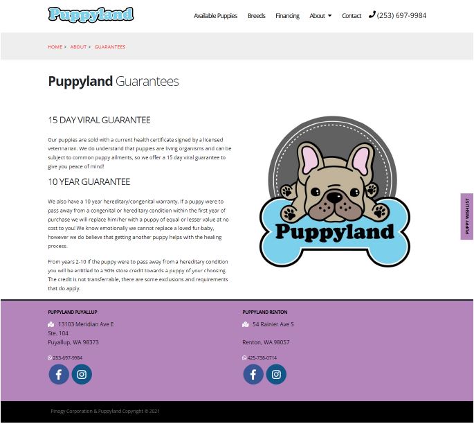 AG Ferguson files lawsuit against Puppyland for misleading marketing of